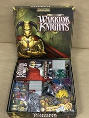 LN Mint Warrior Knights Fantasy Flight Board Game With Crown & Glory Expansion