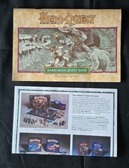 HeroQuest Barbarian Quest Pack, (Classic/Original) Unplayed w/Unpunched Tokens