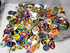 Pogs!!• 100 Pogs & 2 Plastic Slammers!• FREE SHIPPING!• See Pics & Description!•