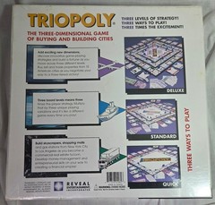 Triopoly: Three-tier game, buying & building cities SEALED New