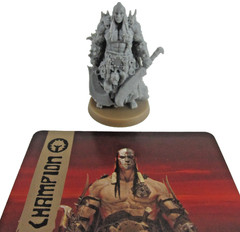 HATE: The Board Game UM’CAL CHAMPION Mini & Card NEW!!