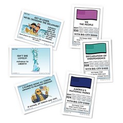 America-Opoly 250th Board Game for Families, 2–6 Players, Ages 8+, Celebratin…