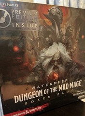NEW Wizkids Dungeon Of The Mad Mage Premium Edition With Painted Miniatures D&D