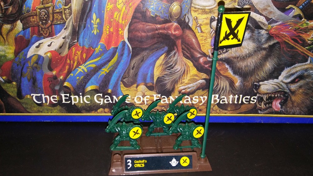 Battle Masters Board Game Figures – Gazkull’s Orcs