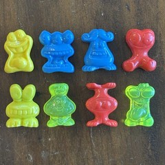 USA SET of 1990s Skinny Bombers Gogo’s Crazy Bones