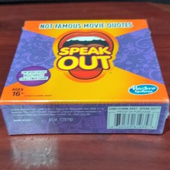 Hasbro Gaming Speak Out Not Famous Movie Quotes Expansion Pack, Movie & TV, 16+