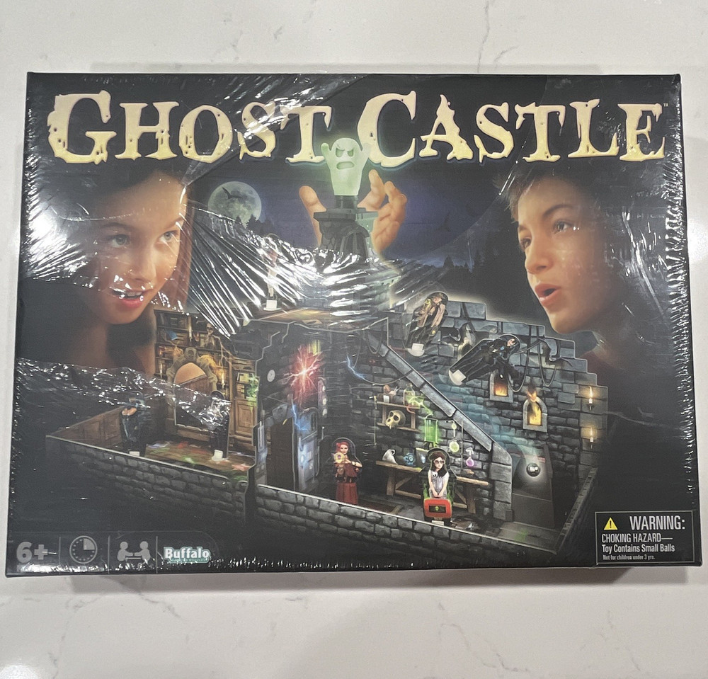 Buffalo Ghost Castle Board Game 3D Game Board, 2+ Players, Ages 6+, 2020