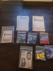 Romeo & Juliet Council Of Verona Card Game Michael Eskue 2nd Ed. + 2 Expansions