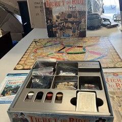 Ticket to Ride Amsterdam Board Game Days of Wonder Complete Barely Played Nice