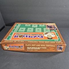 Vintage Football Trading Card Board Game use any Brand Year Cards w/ Statistics
