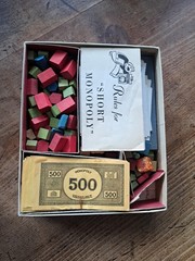 Vintage 1940’s Monopoly Game Set By Parker Brothers USA See Photos