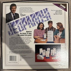 Jeopardy! Board Trivia Game TV Show Tyco 1992 COMPLETE Great Condition