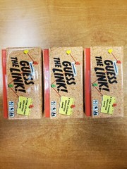 3 Pk: Gamewright Guess The Link A Deduction Game 2-8 Players / 15mins E10C