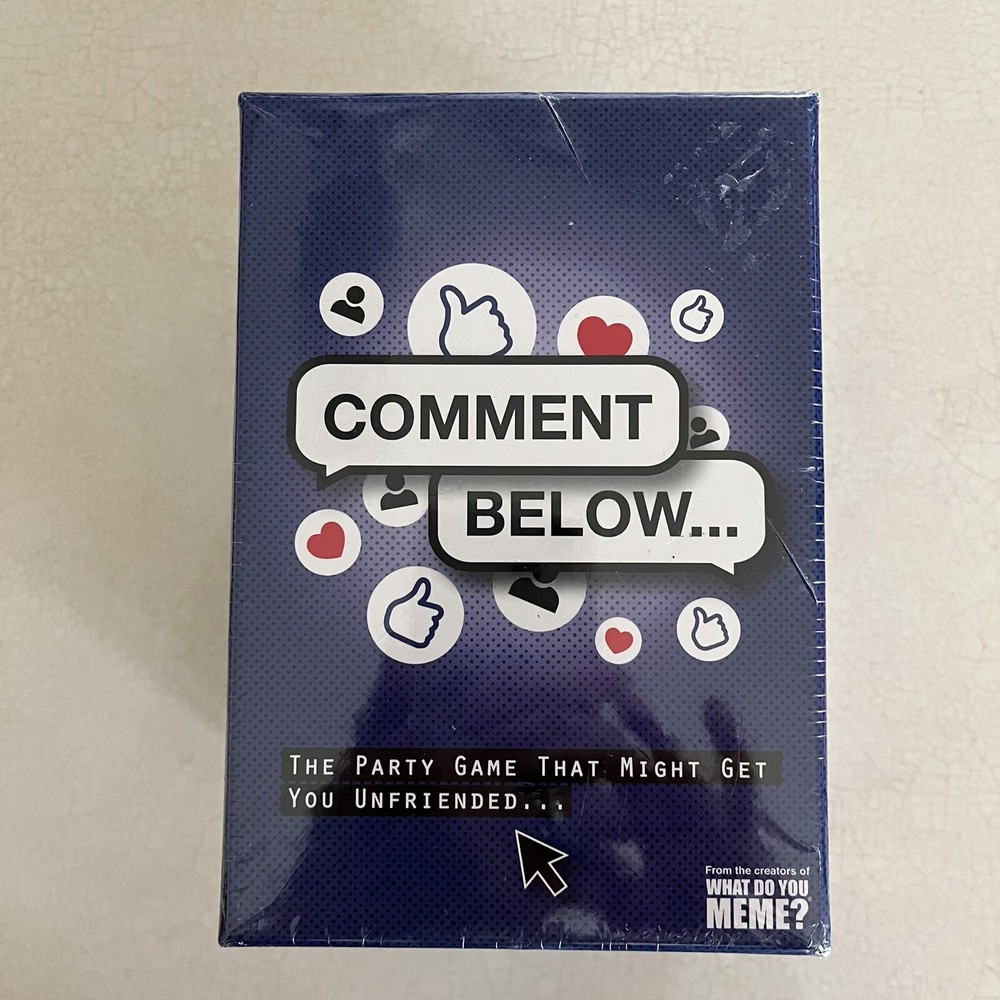 COMMENT BELOW~Adult party card game 3-20+ players 17+ age New 30-90 minutes
