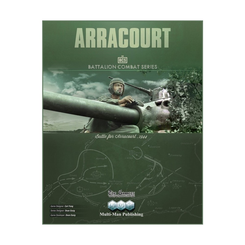 Multiman War Game Arracourt Box VG+/NM