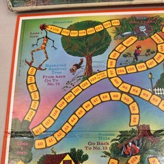 Vintage The Uncle Wiggly Board 1967 Pre-owned Classic Game