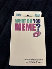 What Do You Meme? On The Go! Card Game for Meme-Lovers – 3 To 8 Players/New