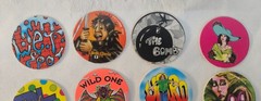 1990s Lot of 12 Misc. Pogs Slammer Whammers Milk Caps Lot #30