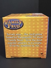 Cardinal Family Feud Boxed Card Game, 57 Cards, TV Game Show, Age 12+