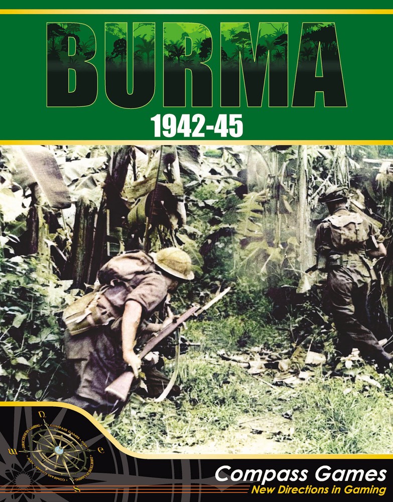 Compass Games Burma 1942-45 New In Shrink Wrap Fast Shipping