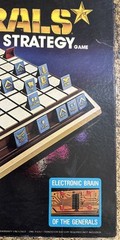 Vintage 1979 The Generals Electronic Strategy Game See Description