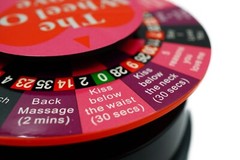 Electric Love Spinner Wheel Game for Couples Romantic Foreplay Bedroom Toy