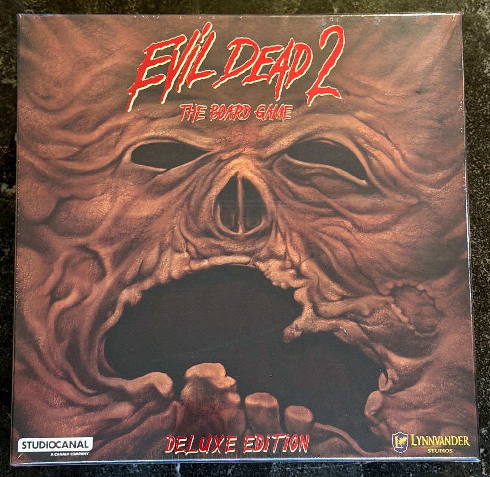 Evil Dead 2 The Board Game – Deluxe Edition – Lynnvander Studiocanal- New Sealed