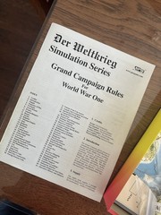 Schroeder Pub & Wargame Der Weltkrieg – The Grand Campaign Box VG+/NM