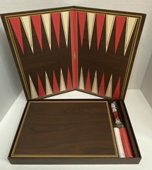 Ridley’s Games Room BACKGAMMON The Ancient Game Of Cunning Strategy New/Open-Box
