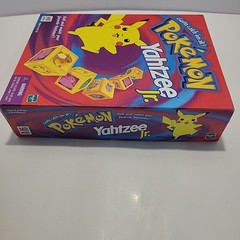 Pokemon Yahtzee Jr Vintage 1999 Milton Bradley Hasbro Nintendo Gotta Catch Em