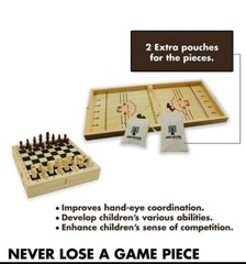 Fast Sling Puck Game – Tabletop Battle – Family Fun Toy – Hand-Eye Coordination