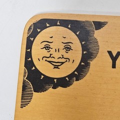 1967 Ouija Board Parker Brothers No.602 William Fuld Wooden Deluxe Edition Rare