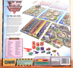 Pandasauru Board Game Dinosaur World (Kickstarter Ed) w/Folded Space Fair/EX