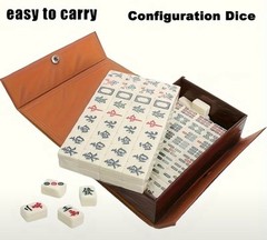 NEW Compact Mahjong Set – Perfect for Travel! – Portable & Lightweight