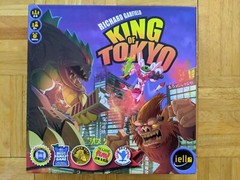 Complete King of Tokyo Richard Garfield Board Game Box Iello Whatz Games Pieces