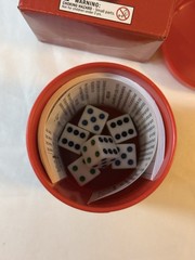 Farkel Game Complete Boxed Game 6 Dice Cup Score Sheets Instructions 2022 In Box