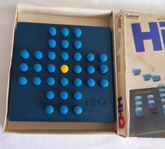 Vintage Gabriel HI Q 7120 Solitaire Peg Game 1978 Complete Favorite Travel Games