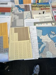 Strategy & Tactics Magazine War Games Bulk Lot Maps Pieces Guides Mixed Lot