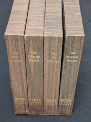 VTG 1964 HOYLE GAME SETKO’S THE WHY PUZZLER WALNUT BOARD BRASS PCS BOXED COMPLET