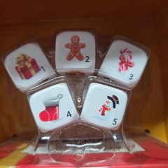 Yahtzee 2011 Christmas Holiday Edition-Family Dice Game-Hasbro-USAopoly-NEW