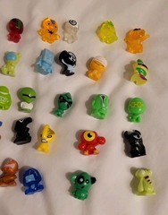 Lot 36 Gogo’s Crazy Bones Various Colors & Series – Satori – Translucent, Used