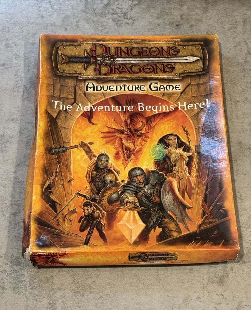D&D Adventure Game The Adventure Begins Here! Box Set TSR 11641