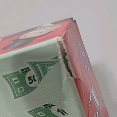 Monopoly Board Game, Incomplete See Description, Box Damage