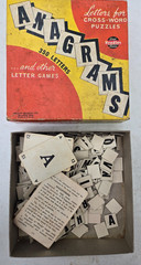 Vintage Milton Bradley Anagrams Game, Complete?