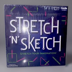 STRETCH ‘N’ SKETCH Stretch Your Imagination Game – Factory Sealed – Ships FREE!!