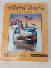 THE BATTLE FOR NORTH AFRICA War In The Desert 1940-42 #9603- GMT – NOS Unpunched