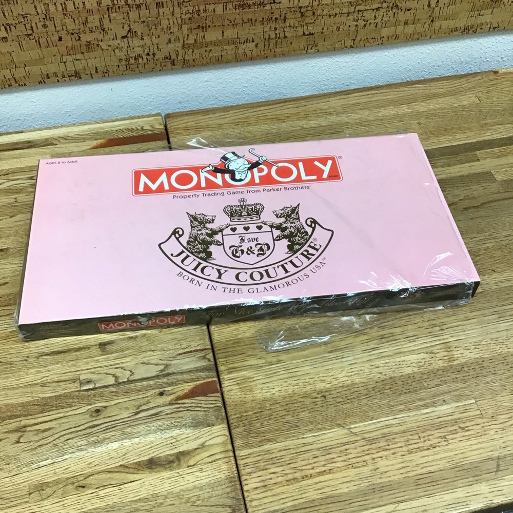 Parker Brothers Juicy Couture Monopoly Collector’s Edition Board Game