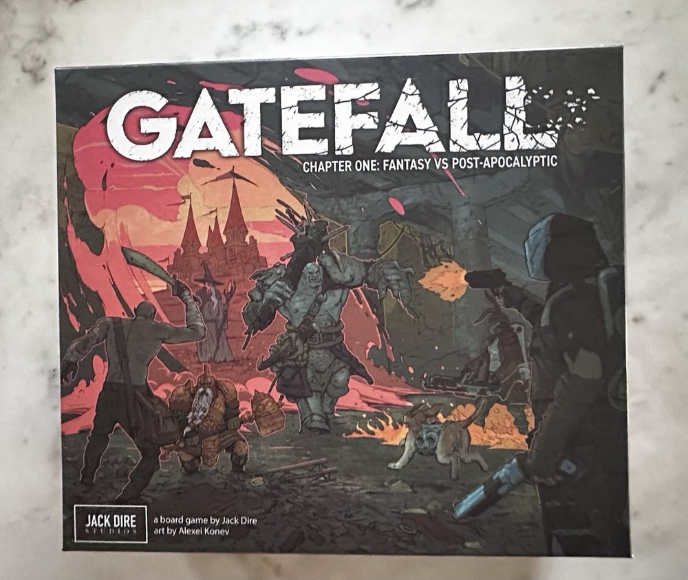 Gatefall Board Game Chapter One: Fantasy vs Post-Apocalyptic Edition