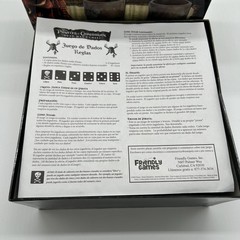 Dead Man’s Chest PIRATES DICE Game 100% COMPLETE Disney Pirates Of The Caribbean