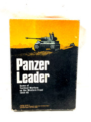 PANZER LEADER Game Of Tactical Warfare On Western Front 1944-45 Avalon Hill 1974